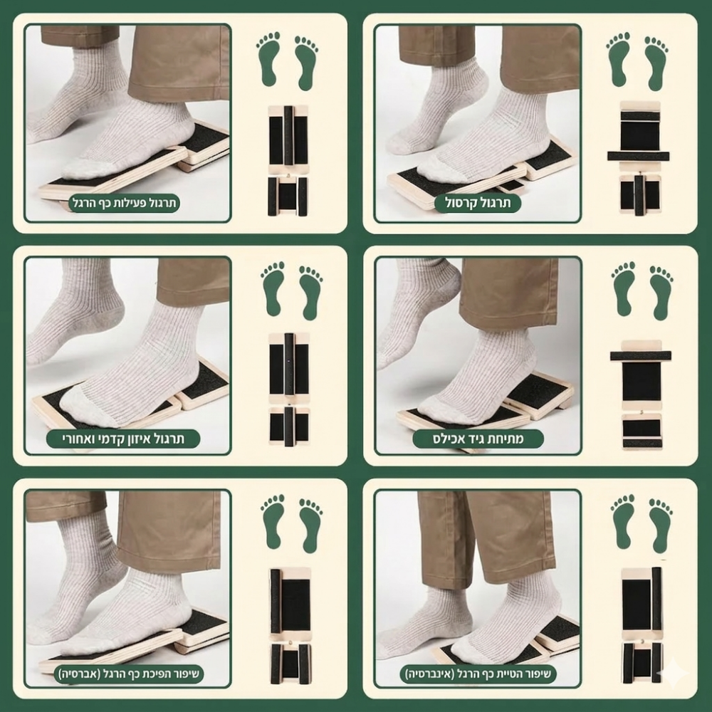 MOVERA ANKLE - הפיתרון שלך ליציבות וחיזוק הקרסול