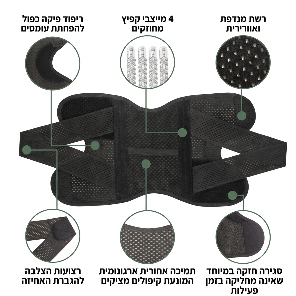 MOVERA Knee™ - סד ברך אורתופדי ליציבות ותמיכת הברך