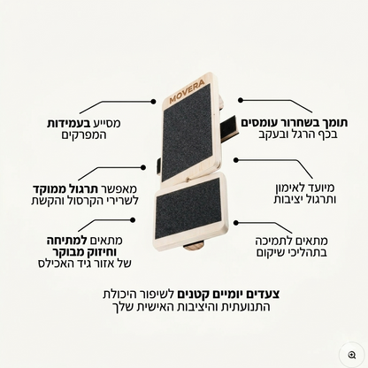 MOVERA ANKLE - הפיתרון שלך ליציבות וחיזוק הקרסול