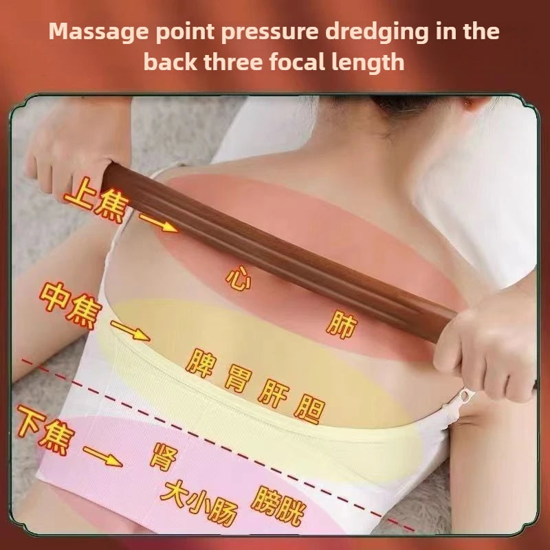 MOVERA Flow – כלי עיסוי Gua Sha עם 37 חרוזים