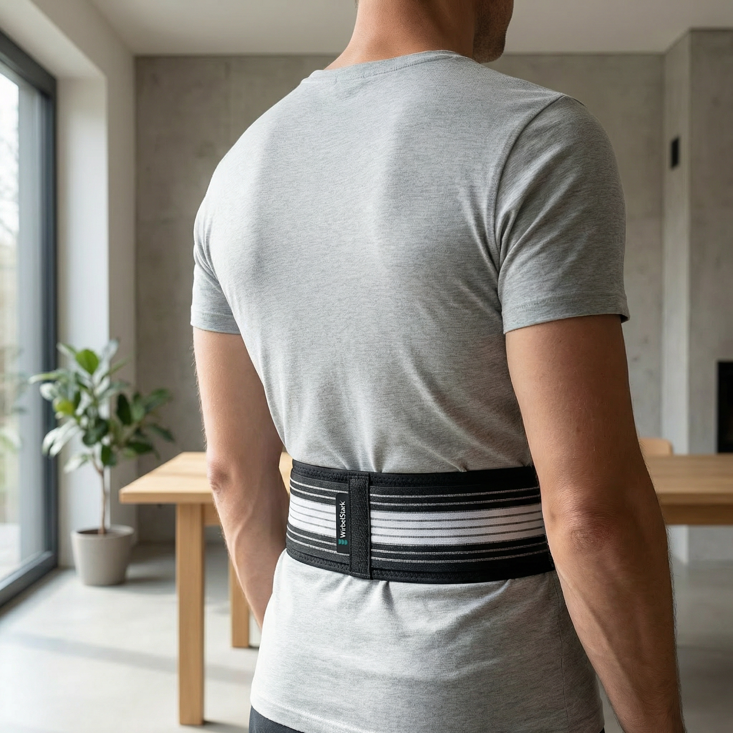 MOVERA Back™ חגורת גב אורתופדית ליציבות והקלת עמוסים בגב התחתון
